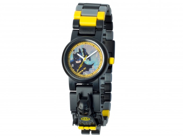 Часы Lego Batman Movie Наручные с минифигурой Batman на ремешке