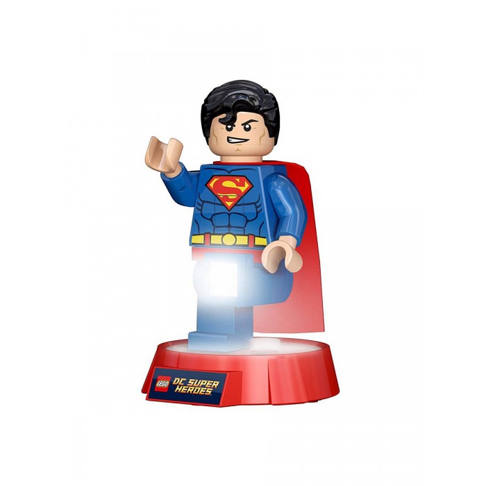 Lego DC Super Heroes Минифигура-фонарь Superman на подставке