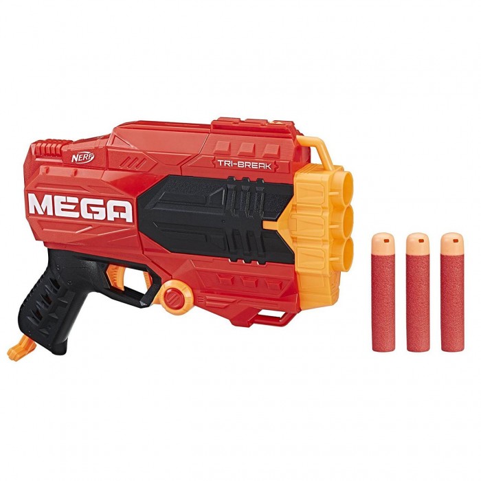 фото Nerf Hasbro Мега Бластер Три-брейк