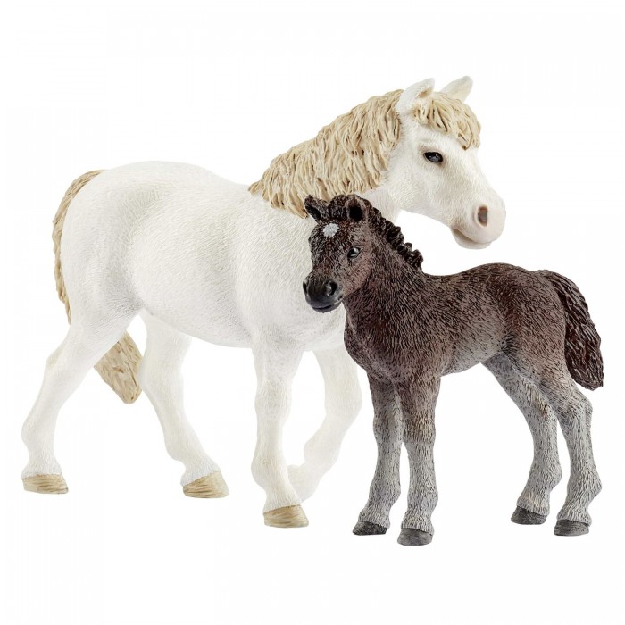 

Schleich Кобыла пони и жеребенок, Кобыла пони и жеребенок