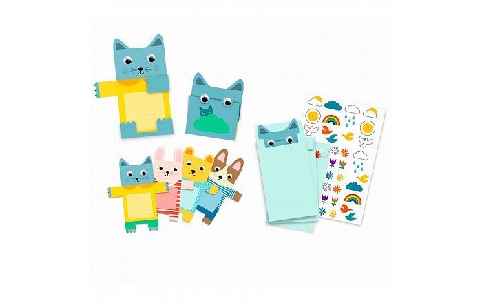 

Djeco Пригласительные открытки Мягкие игрушки, Пригласительные открытки Мягкие игрушки