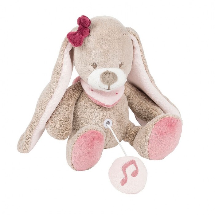 

Мягкая игрушка Nattou Musical Soft toy Mini Nina Jade & Lili Кролик музыкальная 22 см, Musical Soft toy Mini Nina Jade & Lili Кролик музыкальная 22 см