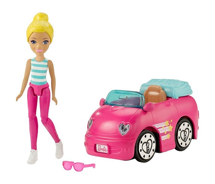 

Barbie Кукла и автомобиль В движении, Кукла и автомобиль В движении