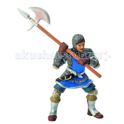 Игровые фигурки Bullyland Синий рыцарь с секирой
