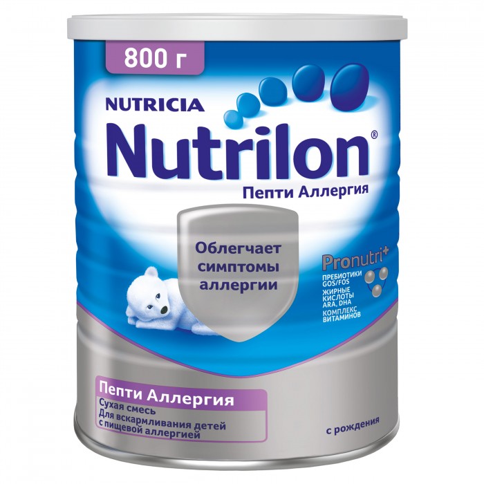 

Nutrilon Сухая смесь Пепти Аллергия 0 мес. 800 г, Сухая смесь Пепти Аллергия 0 мес. 800 г