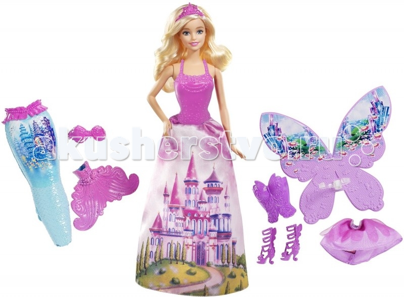 

Barbie Кукла Mix & Match со сказочными нарядами