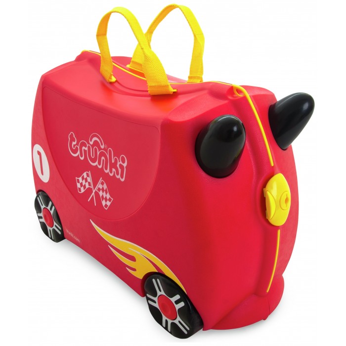 фото Trunki Чемодан на колесиках Гоночная машинка Рокко