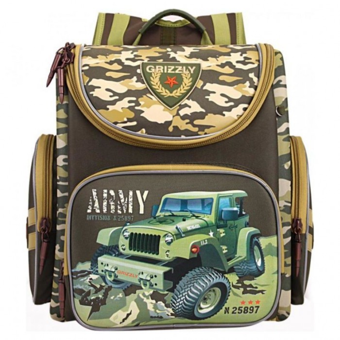 

Grizzly Рюкзак школьный RA-870-3, Рюкзак школьный RA-870-3