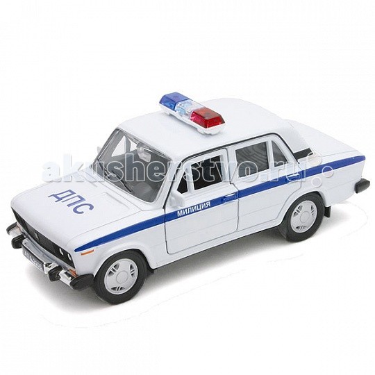 

Welly Модель машины 1:34-39 Lada 2106 Милиция ДПС, Модель машины 1:34-39 Lada 2106 Милиция ДПС