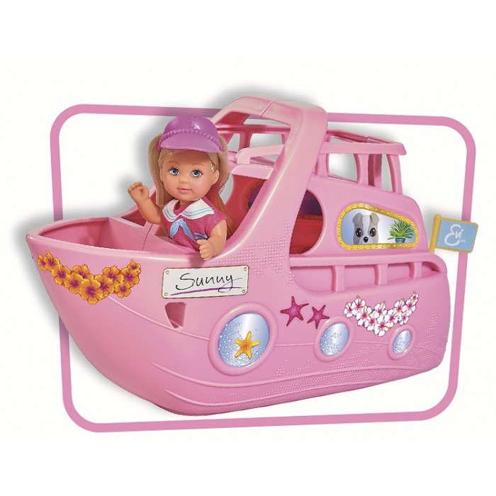 Игровые наборы Simba Игровой набор Кукла Еви на круизном корабле 12 см, Игровые наборы - артикул:583776 Игровые наборы Simba Игровой набор Кукла Еви на круизном корабле 12 см, Игровые наборы - артикул:583776
