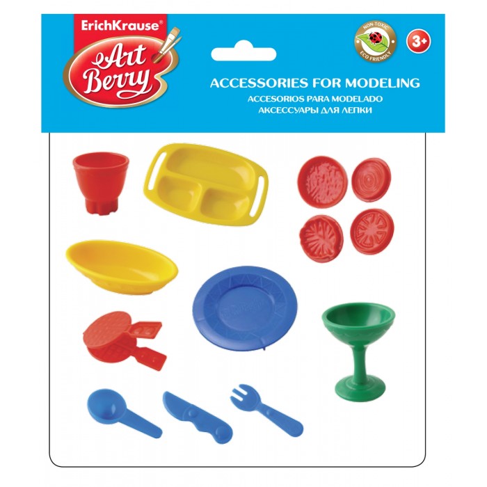 фото Artberry пластиковые аксессуары для лепки cookie set