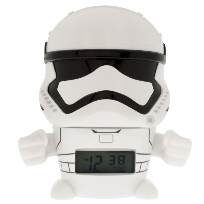 Часы Star Wars Будильник BulbBotz минифигура Stormtrooper 14 см, Часы - артикул:591184 Часы Star Wars Будильник BulbBotz минифигура Stormtrooper 14 см, Часы - артикул:591184