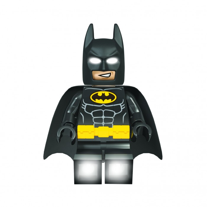 Светильник Lego Игрушка-минифигура фонарь Batman Movie Batman светящиеся глаза и ступни