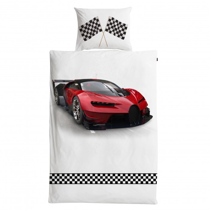 

Постельное белье Непоседа 4YOU Dreams Racing Car 1.5-спальное (3 предмета)