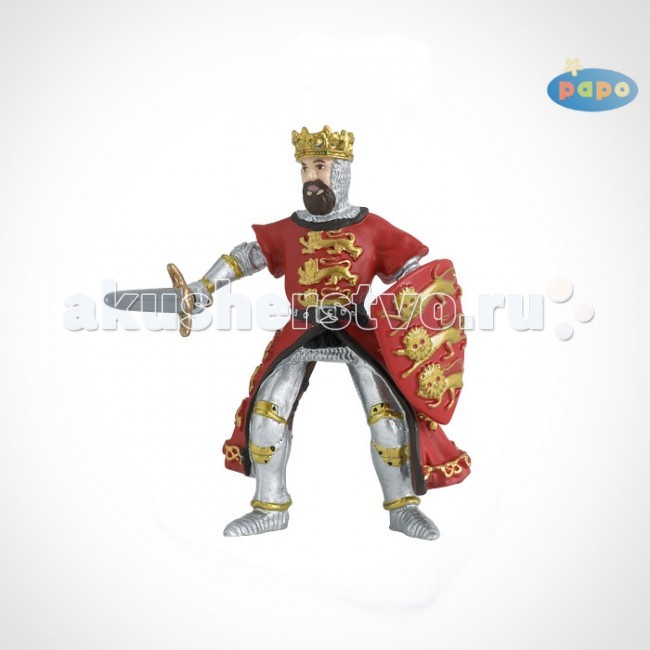 

Papo Игровая реалистичная фигурка Король Ричард, Игровая реалистичная фигурка Король Ричард