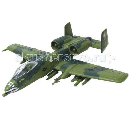 Вертолеты и самолеты MotorMax Коллекционная модель самолета A10A Thunderbolt II 1:72, Вертолеты и самолеты - артикул:59921 Вертолеты и самолеты MotorMax Коллекционная модель самолета A10A Thunderbolt II 1:72, Вертолеты и самолеты - артикул:59921