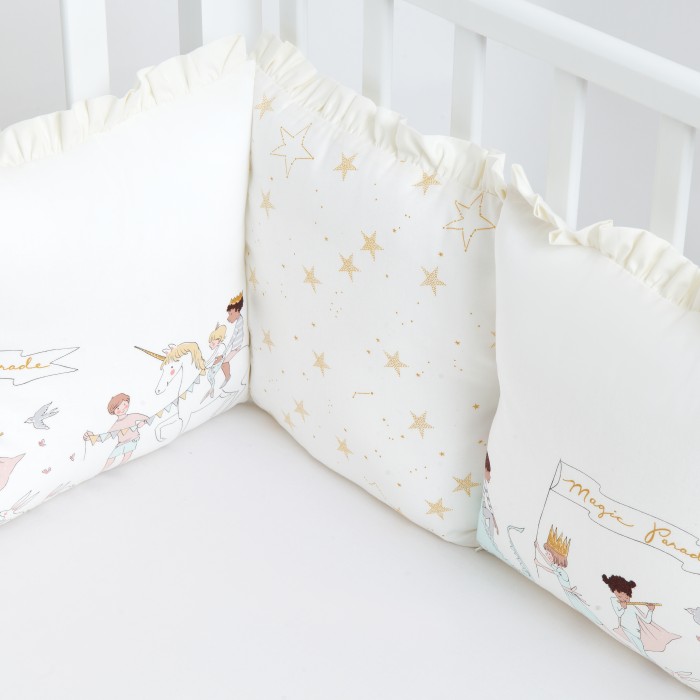 

Бортик в кроватку Colibri&Lilly защитный Magic Parade 120х60, защитный Magic Parade 120х60