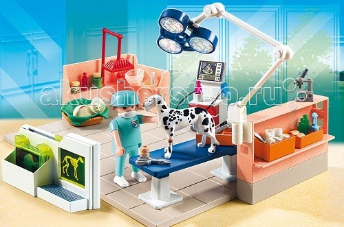 

Конструктор Playmobil Ветеринарная клиника: Операционная для животных