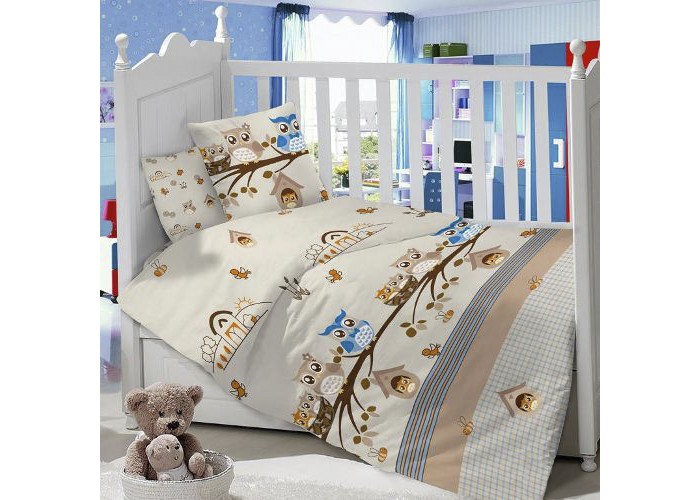 

Комплект в кроватку Idea Kids Совята (6 предметов)