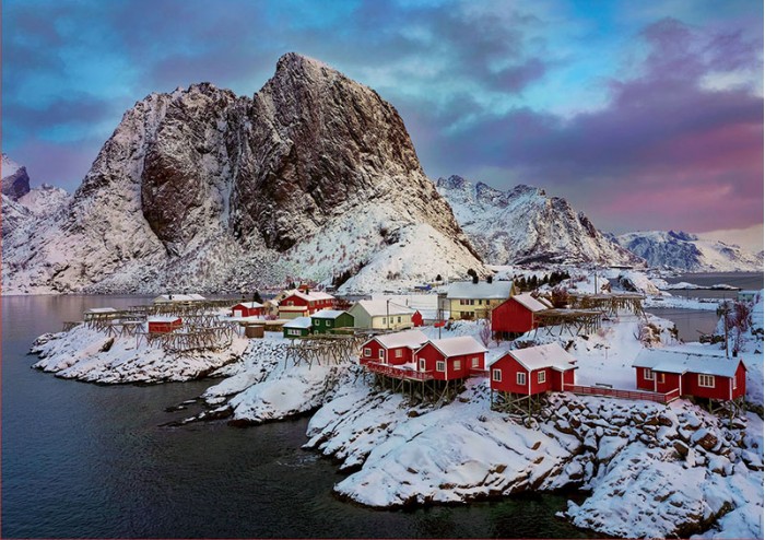 фото Educa Пазл Лофотенские острова, Норвегия 1500 деталей