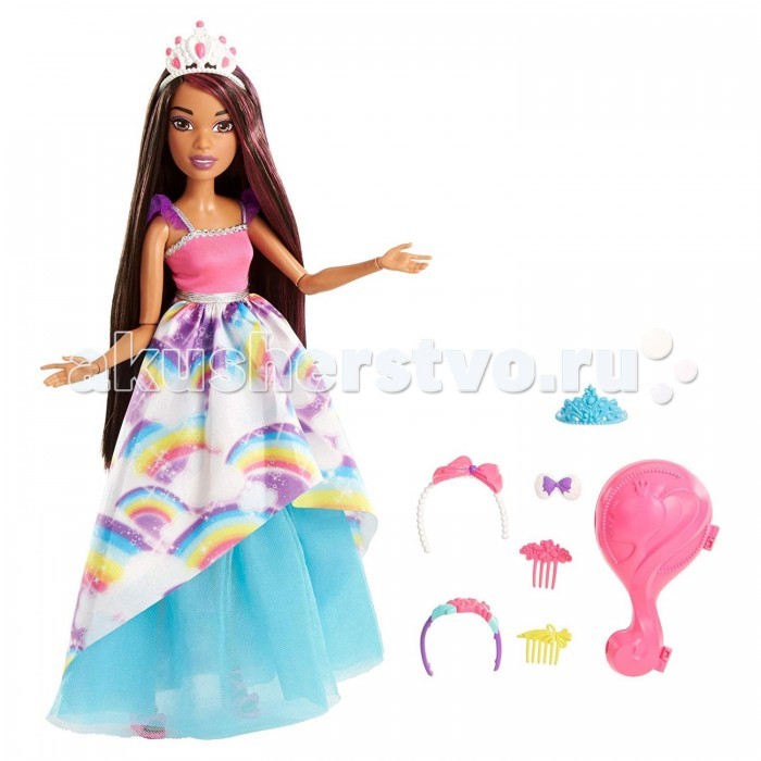 Barbie Mattel Кукла Барби брюнетка с длинными волосами