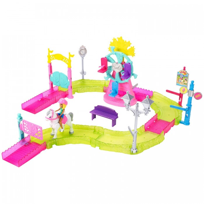 

Barbie Игровой набор Парк аттракционов, Игровой набор Парк аттракционов