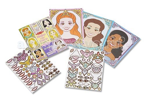 

Melissa & Doug Набор стикеров Сделай лицо, Набор стикеров Сделай лицо