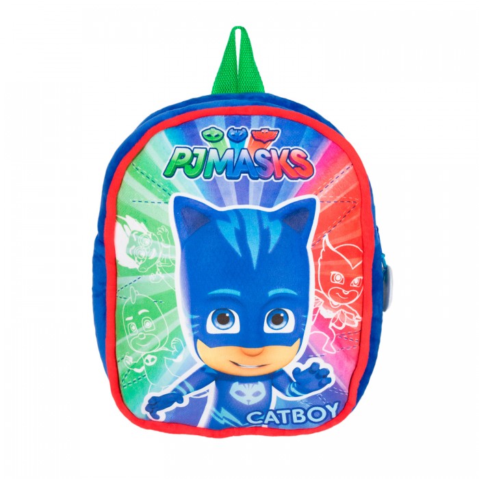 фото Герои в масках (pj masks) рюкзачок плюшевый детский