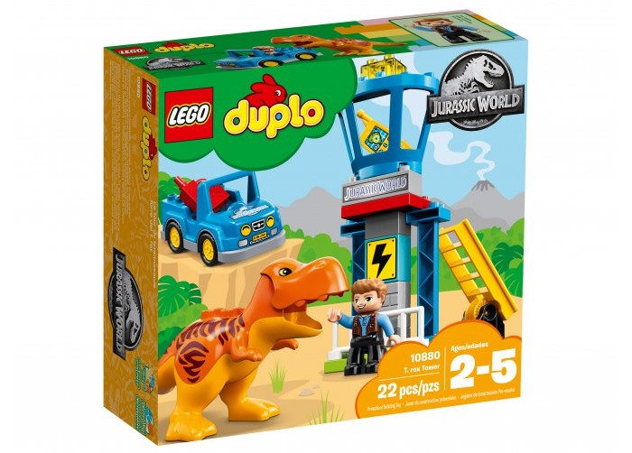 Lego Lego Jurassic World Башня Ти-Рекса lego jurassic world побег ти рекса разноцветный