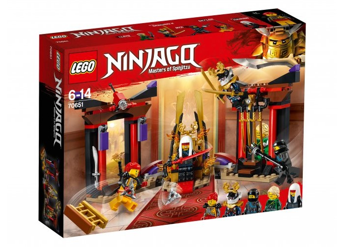 

Конструктор Lego Ninjago Решающий бой в тронном зале, Ninjago Решающий бой в тронном зале