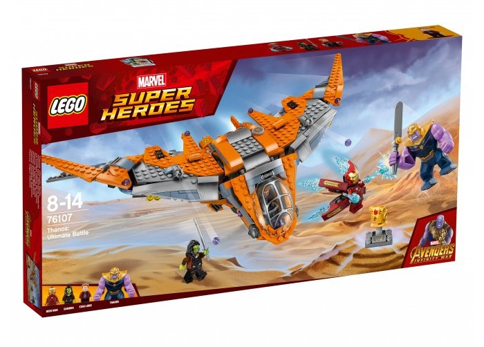 

Конструктор Lego Super Heroes Танос: последняя битва, Super Heroes Танос: последняя битва