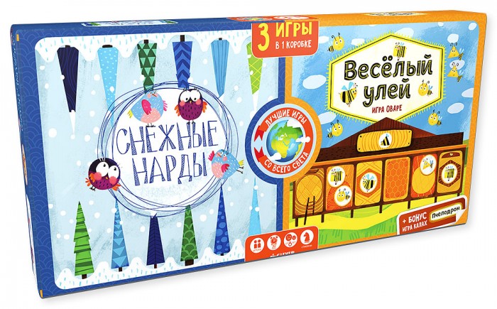 Clever Карякина О. Игра Снежные нарды Весёлый улей