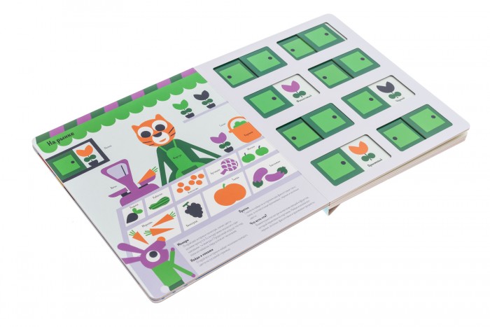 Clever Книга-игра Мемори Цвета