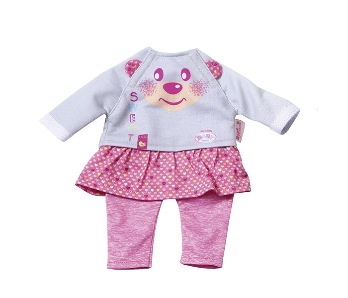

Zapf Creation My little Baby born Комплект одежды для дома 32 см, My little Baby born Комплект одежды для дома 32 см