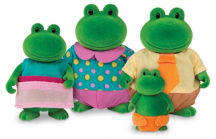 

Li'l Woodzeez Набор игровой Семья лягушек, Набор игровой Семья лягушек
