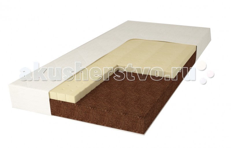 Матрас Forest Эко 120x60x10 смЭко 120x60x10 см Матрас Forest Эко 120x60x10 смЭко 120x60x10 смМатрас Forest Эко разработан с учетом специфики растущего и формирующегося детского организма. При производстве используются только экологически чистые натуральные и искусственные материалы. Детский матрас должен иметь жестко-упругую основу, чтобы обеспечить формирование правильной осанки. Лучшие педиатры мира советуют покупать детям жесткие и средней жесткости матрасы. Это обусловлено заботой о формирующемся позвоночнике ребенка. Состав: Кокос (кокосовая койра) – натуральный, экологически чистый, долговечный и гигиеничный природный материал, получаемый из кокосового ореха. Этот природный растительный материал обладает рядом преимуществ по сравнению с другими материалами: жесткий, но в то же время упругий и гибкий, не слеживается, долговечен, хорошо пропускает воздух, обладает антибактериальными свойствами. Среда кокосового волокна абсолютно не пригодна для существования постельных микроорганизмов или клещей. Латекс натуральный – материал, получаемый из сока дерева гевеи путем термической обработки и вспенивания, Латекс обладает пористой структурой, отлично вентилируется. Перфорация по всей поверхности усиливает это свойство материала. Главное достоинство латекса – эластичность и восстанавливаемость, именно это позволяет создать максимально комфортную спальную поверхность с точным повторением контуров тела. Устойчивость к воздействию внешней среды, термостабильность, экологичность делают этот материал идеальным наполнителем для матрасов. Наличие латекса в матрасе – это залог высокого уровня комфорта, продолжительного срока службы и здорового восстанавливающего отдыха с полной релаксацией всего организма. Размер: 120x60x10 см.<br>