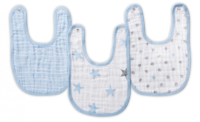 

Нагрудник Aden&Anais Слюнявчики маленькие Little bibs 3 шт. S3701, Слюнявчики маленькие Little bibs 3 шт. S3701