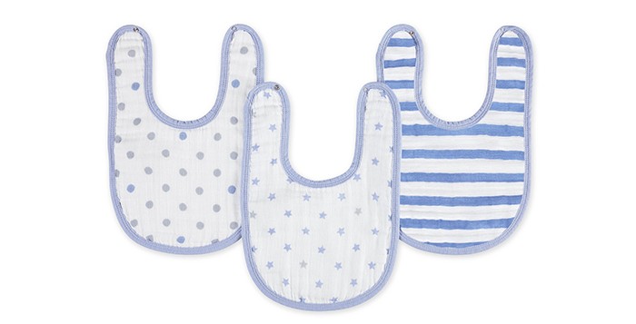 

Нагрудник Aden&Anais Слюнявчики маленькие Little bibs 3 шт. S709, Слюнявчики маленькие Little bibs 3 шт. S709