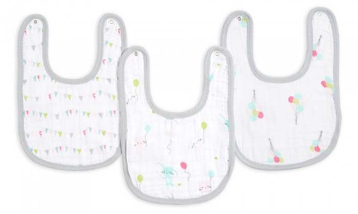 

Нагрудник Aden&Anais Слюнявчики маленькие Little bibs 3 шт. S716, Слюнявчики маленькие Little bibs 3 шт. S716