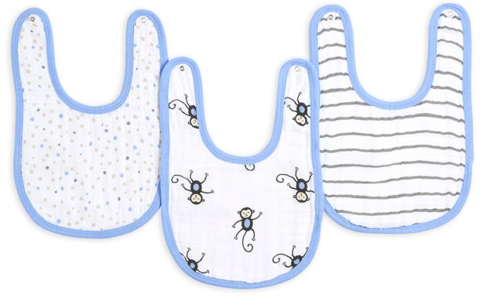 

Нагрудник Aden&Anais Слюнявчики маленькие Little Bibs 3 шт. S727, Слюнявчики маленькие Little Bibs 3 шт. S727