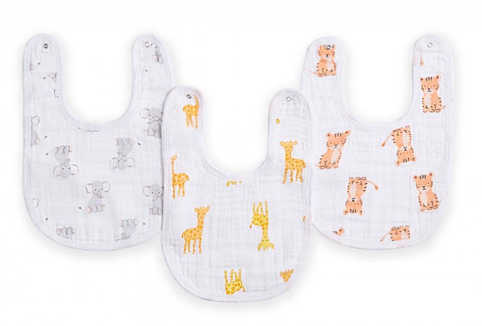 

Нагрудник Aden&Anais Слюнявчики маленькие Little bibs 3 шт. S735, Слюнявчики маленькие Little bibs 3 шт. S735