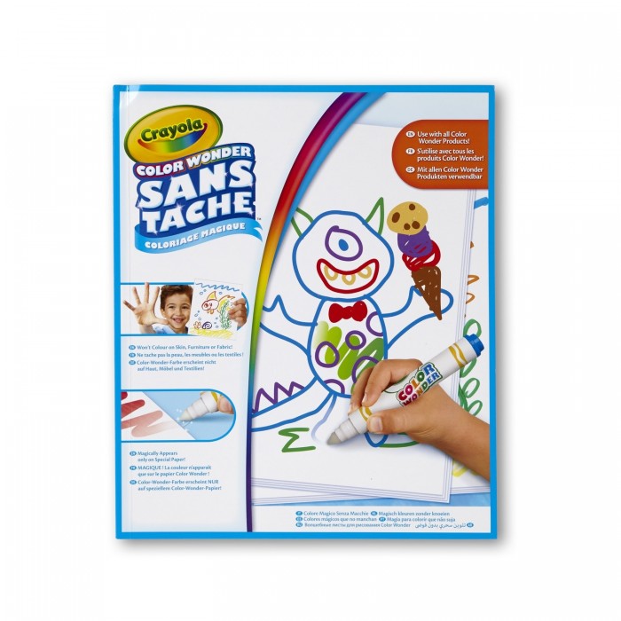 Crayola Волшебные листы для рисования Color Wonder 30 страниц
