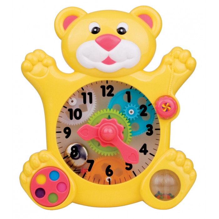 Развивающая игрушка Red Box Медвежонок-часы
