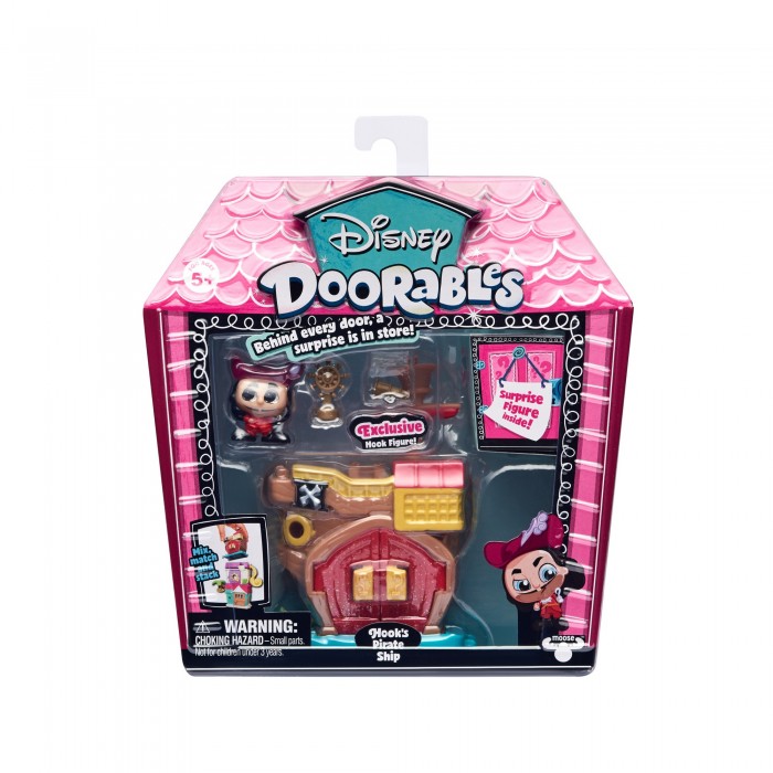 

Disney Doorables Игровой набор с 2 фигурками Питер Пэн, Игровой набор с 2 фигурками Питер Пэн