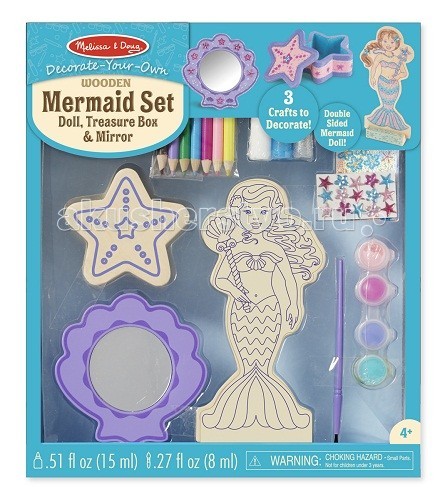 Творчество и хобби , Раскраски Melissa & Doug Набор раскрась русалочек арт: 63122 - Раскраски Творчество и хобби , Раскраски Melissa & Doug Набор раскрась русалочек арт: 63122 - Раскраски