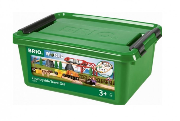 

Brio Игровой набор Ж/д в сельской местности, Игровой набор Ж/д в сельской местности