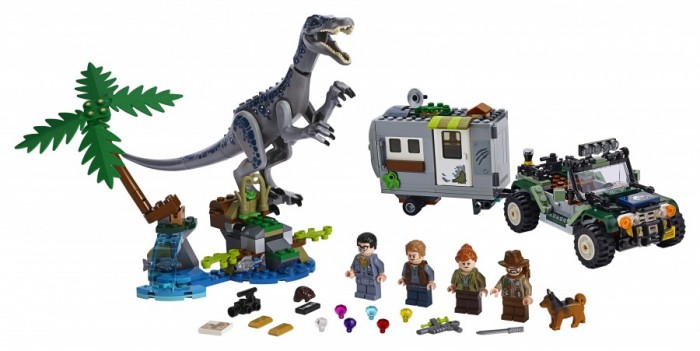 

Конструктор Lego Jurassic World Поединок с бариониксом: охота за сокровищами, Jurassic World Поединок с бариониксом: охота за сокровищами