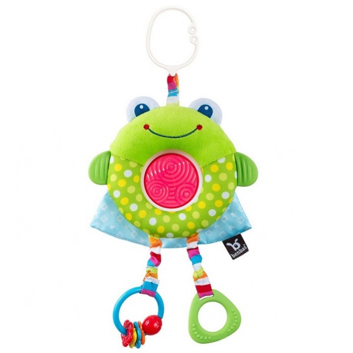

Подвесная игрушка BenBat Лягушка On-the-Go Toys, Лягушка On-the-Go Toys