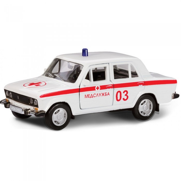 Машины Autogrand Автомобиль Lada 2106 Скорая помощь 1:36