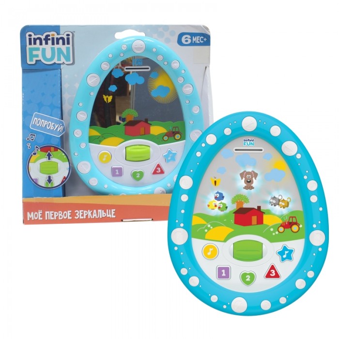 

1 Toy Kidz Delight Моё первое электронное зеркальце, Kidz Delight Моё первое электронное зеркальце